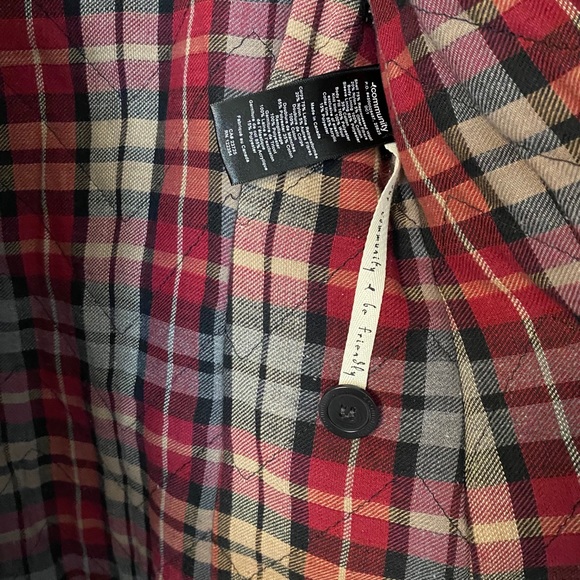 Grey Wool Pea Coat EUC - Picture 5 of 13